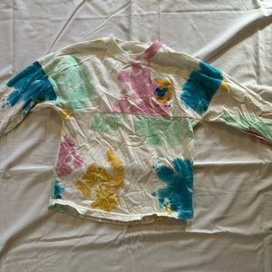 Disneyland kids tie dye shirt